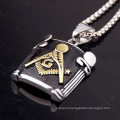 Hot Sale Silver Jewelry Stainless Steel Jewelry Charms Freemason Fashion Pendants Necklace